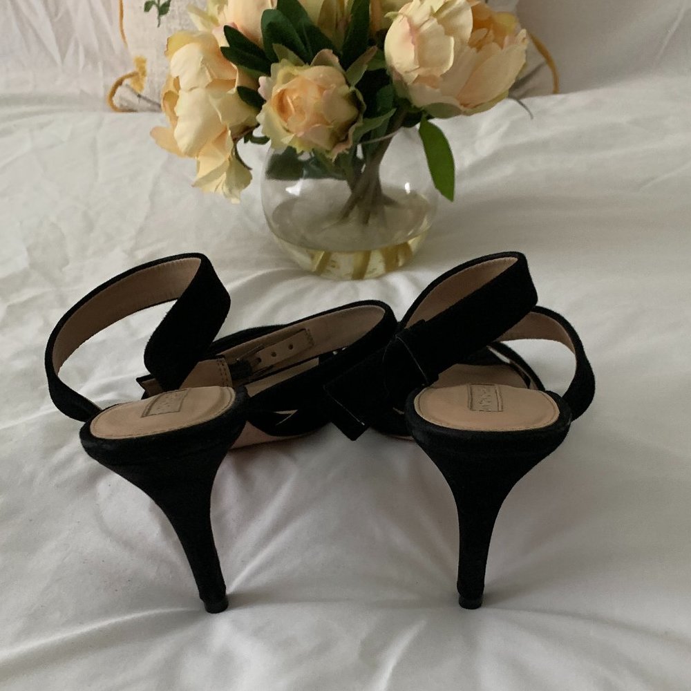 Antonio Melani Judena Women´s Black Ankle Strap Heels, Size 9 - Picture 13 of 16
